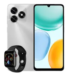 HONOR - Celular X5c Plus 6GB Ram 256GB 4G Gris + Obsequio Smartwatch