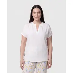 PATPRIMO - Blusa De Mujer Blanco #14128225