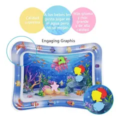 AMERICAN GENERICS - Tapete Inflable De Agua Para Bebé Estimulación Temprana
