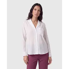 PATPRIMO - Camisa Para Mujer Manga Larga Blanco #30018238