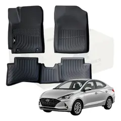 NOVAPARTS - Tapetes Termoformados MatDefender 3D Hyundai HB20 2022-2024
