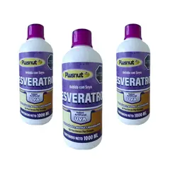FIT - Pack x3 Resveratrol con Colágeno y Biotina 1000 ml / 1000ml
