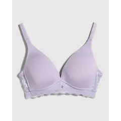 PATPRIMO - Brasier Con Encaje Para Mujer Morado