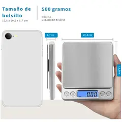 CHINA GLAZE - BALANZA DIGITAL GRAMERA LIGERA BÁSCULA COCINA PESA ALIMENTOS