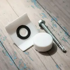 GENERICO - TORNILLOS PARA TECHO TERMOACUSTICO O UPVC ALTA RESISTENCIA 2.5 POR 50 UNIDADES