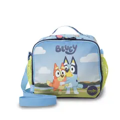 TOTTO - Lonchera Escolar Térmica Con Recipientes Bluey L Niña