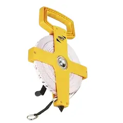 UYUSTOOLS - Decametro Fibra Vidrio Pvc 100 M Abs Alto Impacto