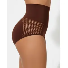 GENERICO - Calzón Faja Cintura Alta Control Abdomen Realce Natural