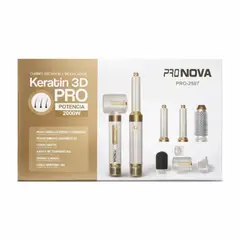 NOVA - Combo Secador 7 En 1 Pronova Pro-keratin 3d Pro Cepillo
