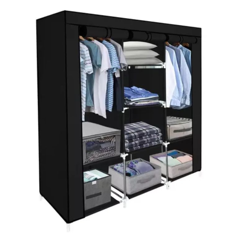 Imagen de CLOSET 3 CUERPOS FORRO COLOR GRIS