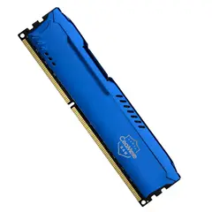 GENERICO - Memoria Ram Blinada Gamer Azul DDR3 Pc3 8gb CeaMere 12800 - 1600 Mhz