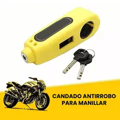 GENERICO - Candado Motocicleta Bloqueo Impermeable Seguridad 247