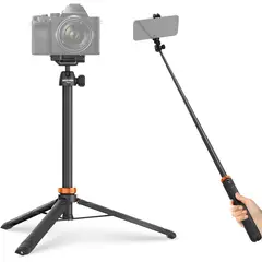 NEEWER - Trípode selfie stick de 150 centímetros compatible con Smartphones