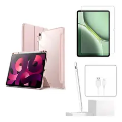 GENERICO - Smart Case Cristal Transparente + Lápiz + Vidrio para XIAOMI REDMI PAD SE 11