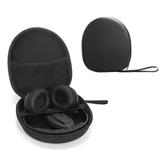 GENERICO - Funda Organizadora Rígida para Audífonos de Diadema Negra