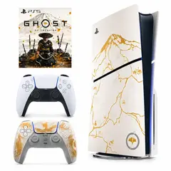 SONY - Consola PS5 Slim Ghost of Yōtei Limited Edition 1 Tb + 2 Controles DualSense