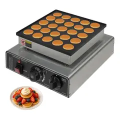 GUTSTARK - Maquina Para Mini Hotcakes Capacidad 25 Panqueques Pancakes Cupcakes
