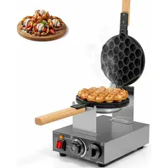 GUTSTARK - Maquina Para Wafles Burbuja Waflera de Burbujas Profesional Antiadherente