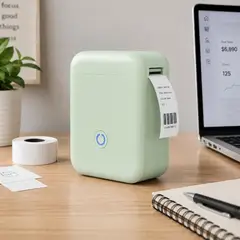 GENERICO - Mini Impresora Térmica Bluetooth P11 Etiquetadora Portátil 300 DPI para Códigos y Etiquetas