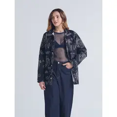 JULIANA SANCHEZ - Chaqueta Love - Negro