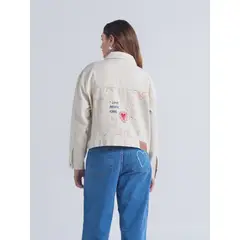 JULIANA SANCHEZ - Chaqueta Never ends - Marfil