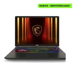 MSI - PORTATIL GAMER VECTOR A16HX AI- ULTRA 9 275HX - RAM 32GB - SSD 1TB - RTX 5080 16GB