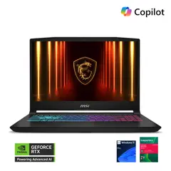 MSI - PORTATIL KATANA – INTEL CORE I7 - RTX 4060 8GB - 32GB DDR5 - 1TB SSD - WINDOWS 11 PRO