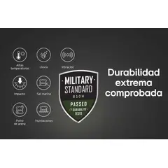 LG - Parlante Portatil Xboom Rock Bluetooth Estándar Militar Negro