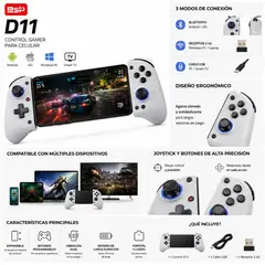 GENERICO - Control Gamer Para Celular Controlador Juegos