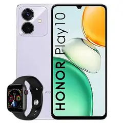 HONOR - Celular Play 10 64GB 4GB RAM Morado + Obsequio Smartwatch