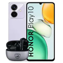 HONOR - Celular Play 10 64GB 4GB RAM Morado + Obsequio Audifonos Lamborghini