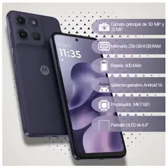 MOTOROLA - Celular G17 Power- Morado