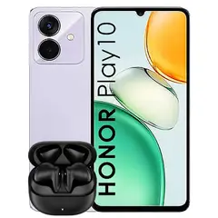 HONOR - Celular Play 10 64GB 4GB RAM Morado + Obsequio Audifonos Kalley