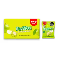 GARABATOS - Gomas Peelerz Manzana Verde 35g Display X12und