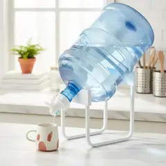 GENERICO - Soporte Inclinado Para Botellón De Agua Válvula Dosificadora