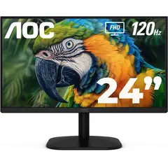 AOC - Monitor 24 IPS 120Hz Full HD con Sincronización Adaptativa y Bajo Parpadeo