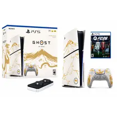 SONY - Consola PS5 Slim Ghost of Yōtei Limited Edition 1TB+ FC 26 Fisico