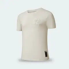 MLB - Camiseta NY Beige Hombre