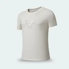 NBA - Camiseta Chicago Bulls Beige Hombre