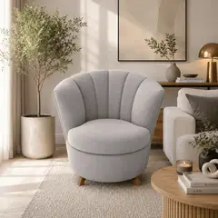 LJ HOME - Poltrona Pétalo 2.0 Premium en Tela