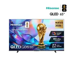 HISENSE - Televisor Hi-QLED 4K QD5SV 65 Pulgadas Smart TV VIDAA 65QD5SV
