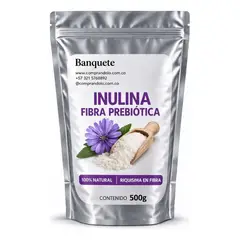 GENERICO - Inulina Fibra Prebiotica X500g