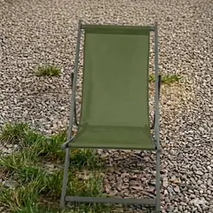 RTA DESIGN - Silla Plegable Reclinable Kenya, Verde, con Tres Posiciones