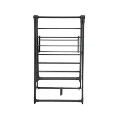 RTA DESIGN - Tendedero De Piso Niell, Negro, Plegable y Extendible