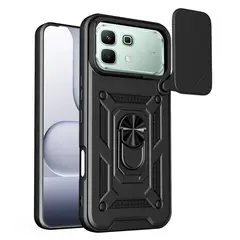 GENERICO - Funda Case Slider Compatible Infinix Note 60 5G y Note 60 Pro 5G Negro