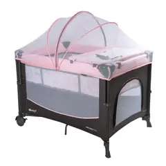 EBABY - CUNA CORRAL COLECHO LUMA GE771 ROSA