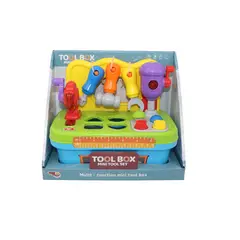 JUGUETELANDIA - SET HERRAMIENTAS TOOL PILAS CAJA
