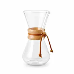 CHEMEX - Cafetera Jarra 3 Tazas Original Filtro Manual Vidrio