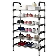 GENERICO - Organizador de Zapatos Metalico 6 Niveles Zapatero en Acero