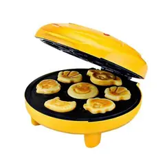 GENERICO - Mini Maquina De Wafles Infantiles De Figuras Antiadherente